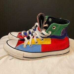 Converse Multi Color Patchwork Trainers